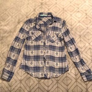 Maurices plaid shirt